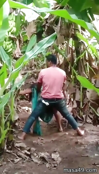 Aunty with Her Lover Catch by Husband