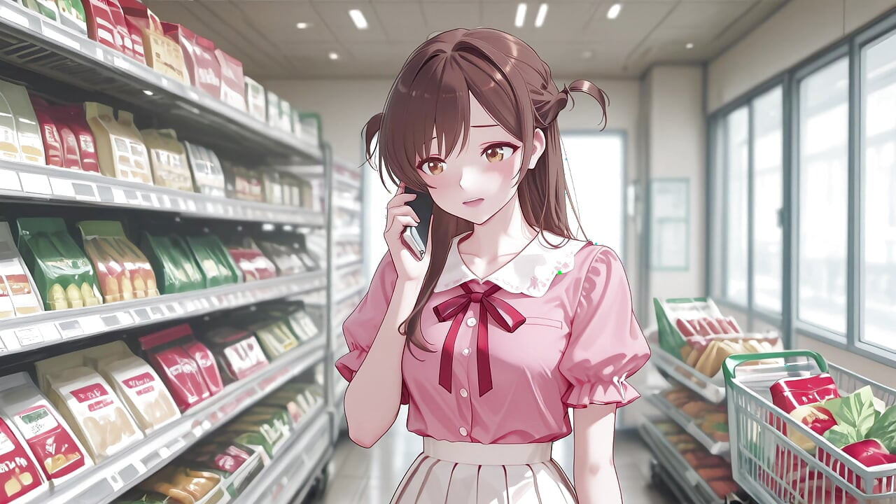 Chizuru Mizuhara Hentai Cosplay. Leniwy dzień zakupów zamienia się w seks