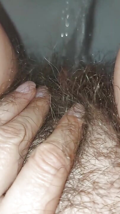 Pissing Woman, Hairy Pussy Pissing