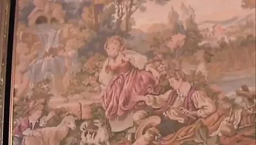 Romantik çift evde... Amcık ağzında büyük yarak yalıyor