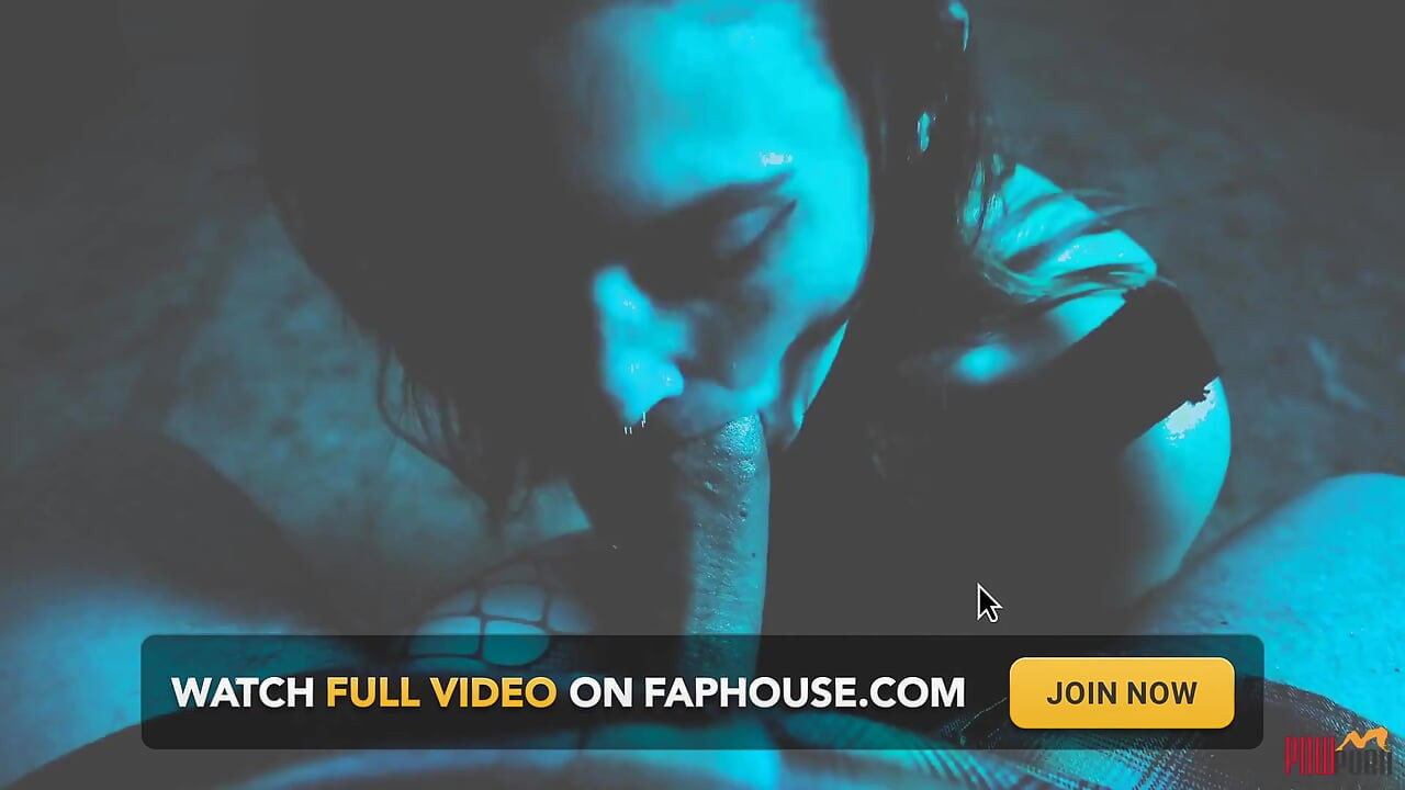 Trapped Slut pushed to Strip and Suck off Captor