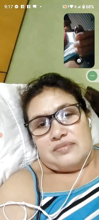 Outra videochamada matinal para minha amiga da LDR