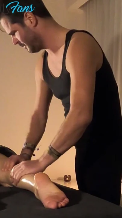Captivating moment from "Sensual massage for Annika and she can't control herself Part 1"