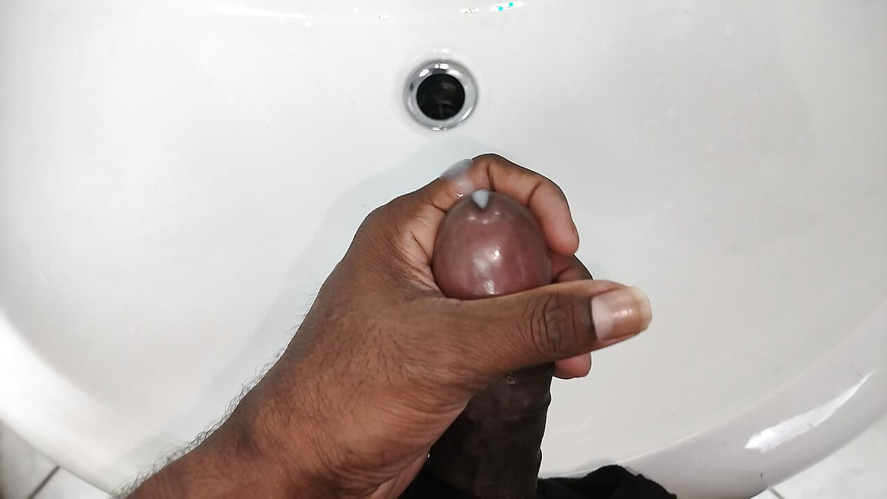 My big black cock masterbating video 2