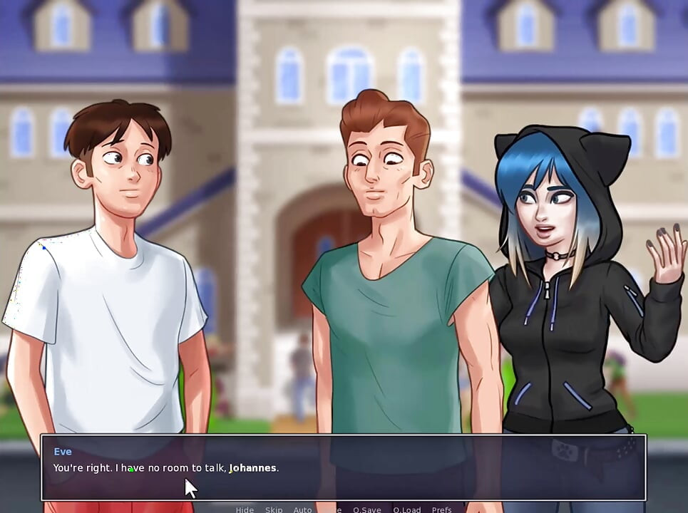 Saga estivale - j'ai baisé Mlle Dewitt à la fac