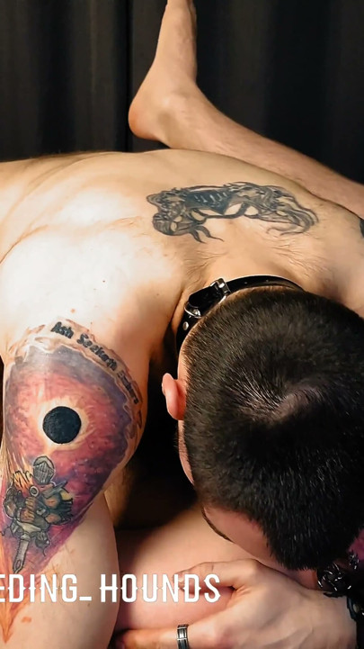 Bi tattooed otter fucking bareback his bearded straight roomate asshole because he needed it fucked. - RE-UPLOAD HD QUALITY | Clip 1