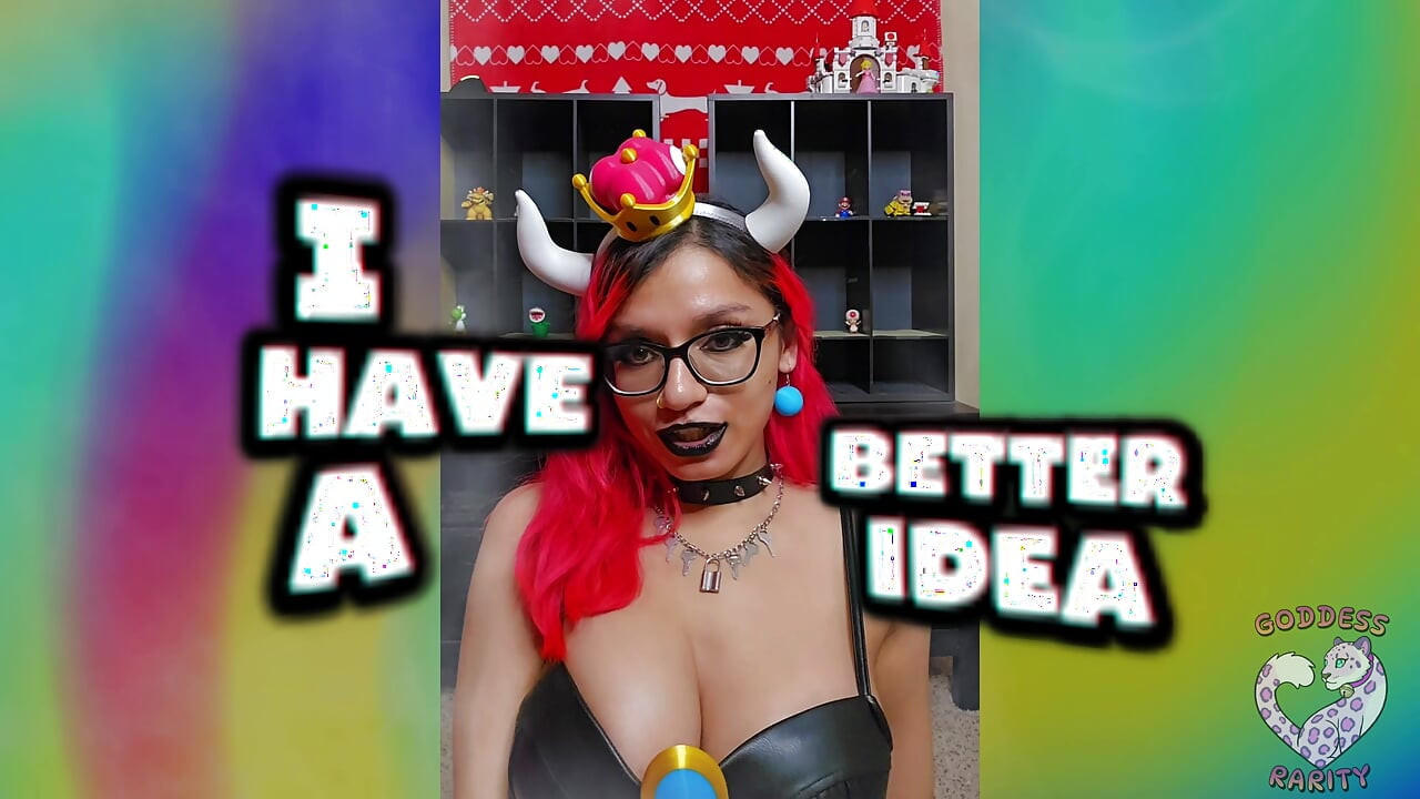 Gudinnen Rarity elsker å gi Mario en BJ som Bowsette