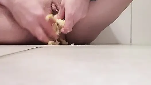 Muschi Bananenfüllung