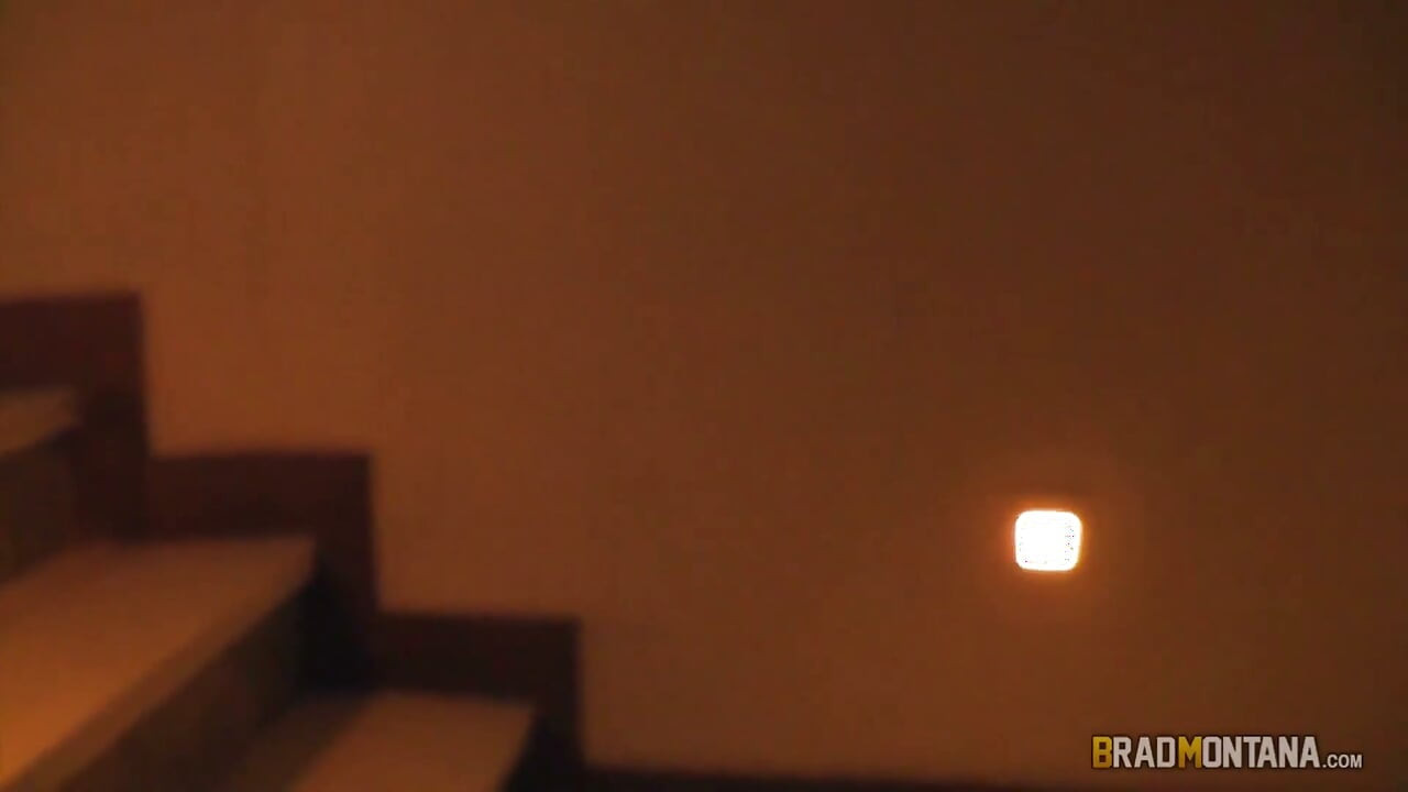 Busty Blonde at Motel