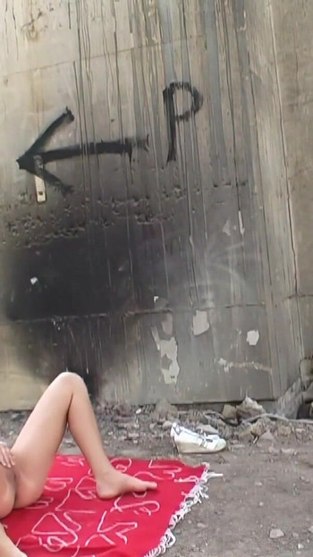 Jaw-dropping moment from "Old pervert Pavel Terrier fucks teen brunette Annie outdoors"