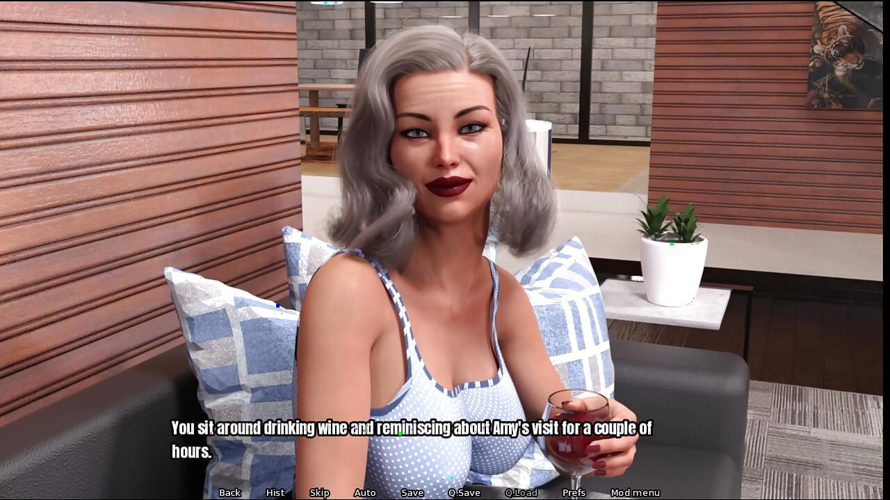 Grandma's house, we watched porn together, she really touched my dick