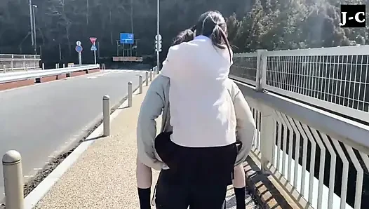 Thrilling Lift-up Passion and Daring Exposure Ignite Forbidden Desire - a