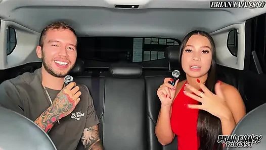 Colombian big booty Daniela Andrea has a happy ending interview with Brian Evansx