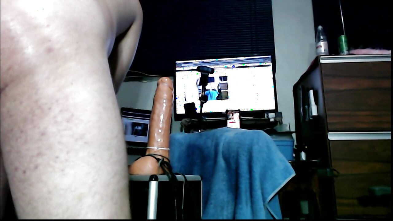 Naughty white sissy playing tasty