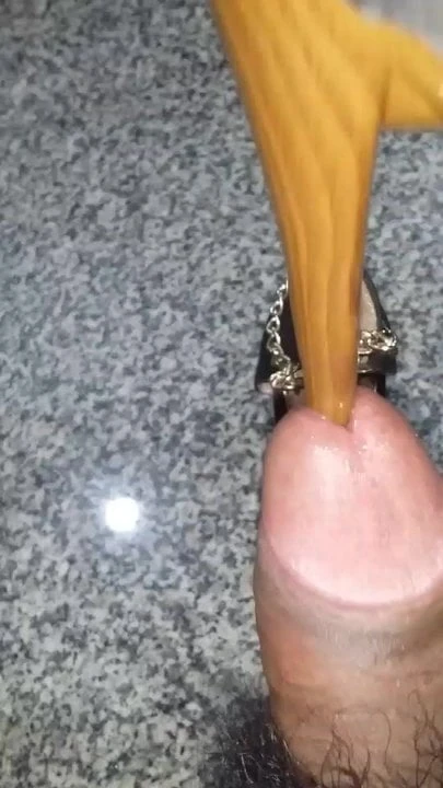 Hotel friend's sexy high heels
