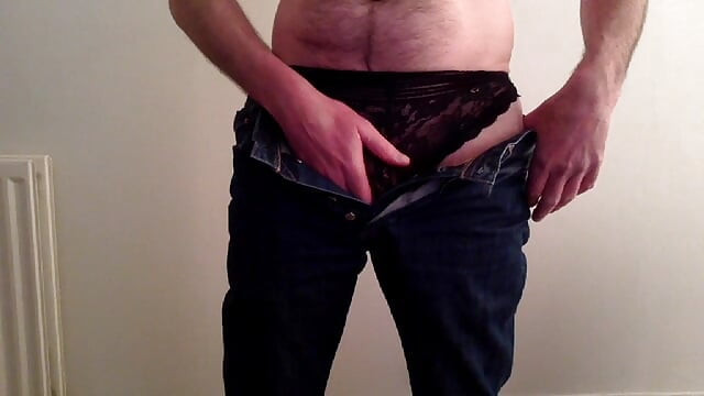 Jeans and lingerie
