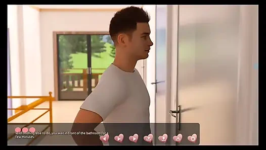 Помогая красоткам No2: Йоханнес увидел сиськи Беллы, когда она одевалась