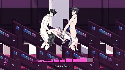 CHURCH ORGY FUCKING EVERYONE INSIDE THE CHURCH WITH DOUBLE PENETRATION -...