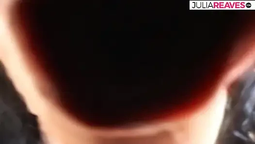 Önce dildoyla sonra azgın sert yarağıyla amcığımda