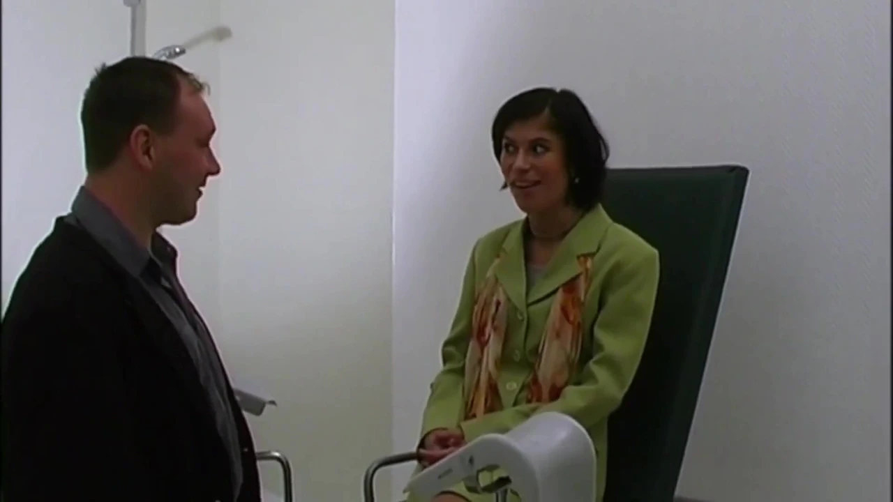 Sexy French Babe Huge Big Enema and Big Dick