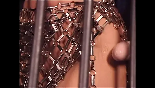 Two Beautiful Vintage Lesbian MILFs Fuck Each Other's Pussy with a Strap...