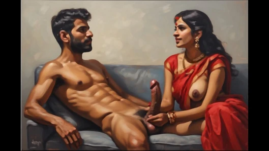 Stepmom and stepson's friends fucks desi milf hot hardcore gangbang