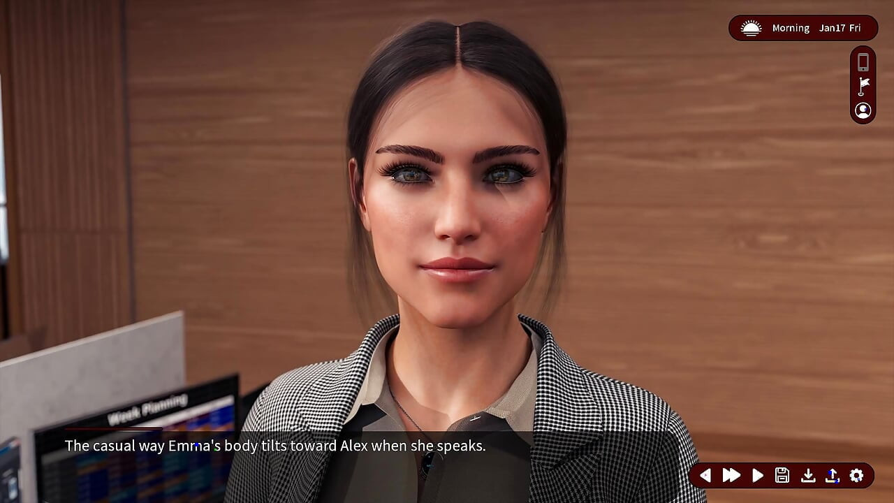 Whispers of Desire: Boss Fucks His Secretary on the Desk Ends with Facial Cumshot - Episode 17