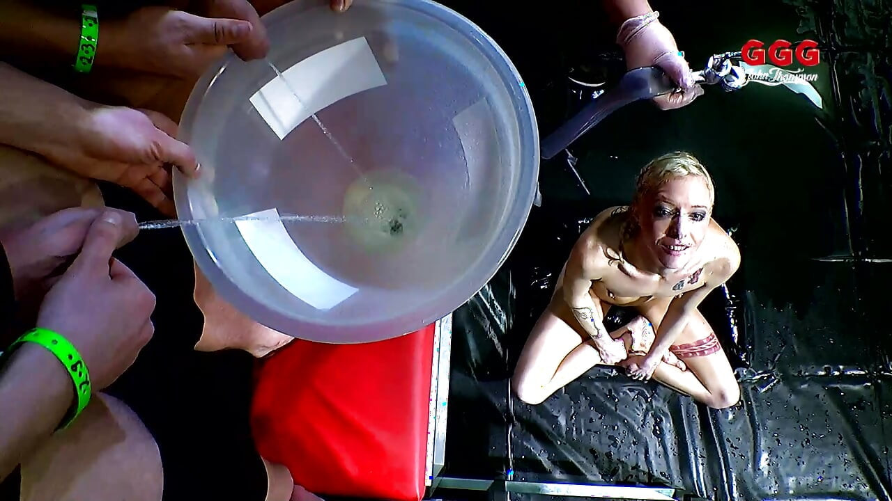 Ggg John Thompson- Hardcore Pissing Gangbang Fuck and Bukkake Cumshot by Wild Blonde Babe