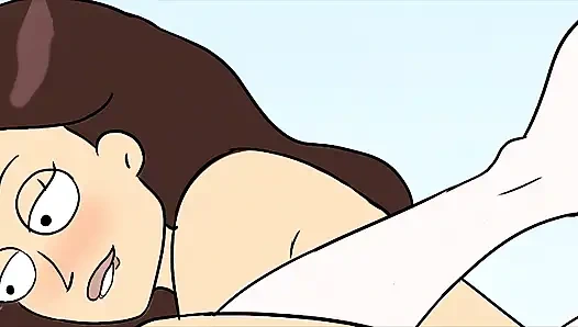 Futa Tricia Lange Pounds Beth Smith - Rick and Morty Crossover: Massive Cock Creampie Inside MILF!