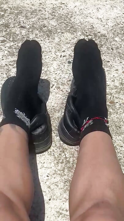 Walking Through the Castle of Cartagena and I Take off My Shoes to Rest so That You Can Worship My Feet