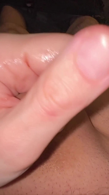Memorable moment from "Play with my favorite toy and my little foreskin cock until he cums"