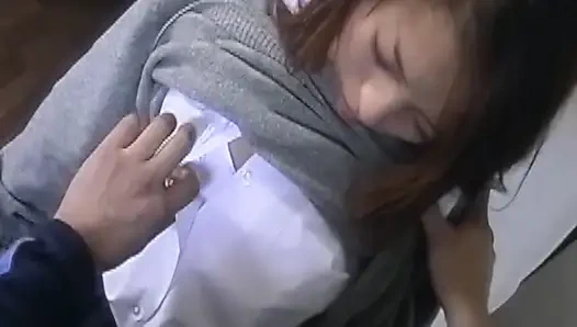 Japanese Cute Girl Got to Have Some Alone Time with Her Boyfriend