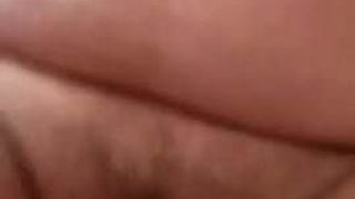 Big BBW Pussy Jiggles while Cock Slapped