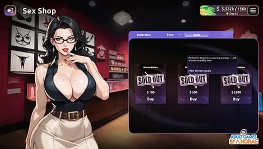 EP5: My Waifu's Stream is Going Viral – Roxanne's Costume Shop & Streaming Upgrade