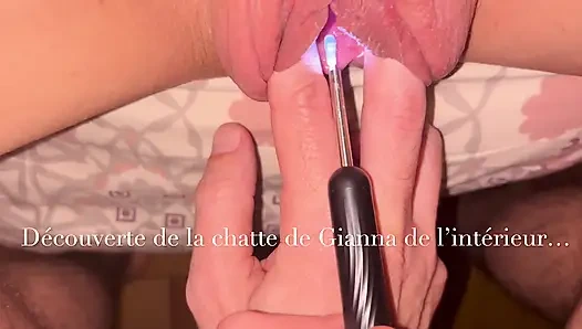 Kamerada! Gianna'yı keşfediyor