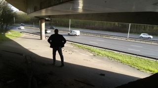 March 2019 wank and cum by motorway