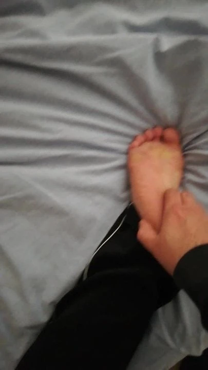 Rubbing my feet (2)