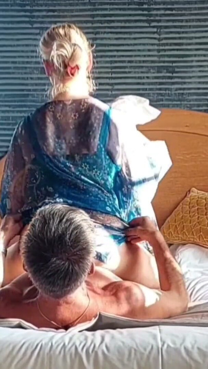 Amateur blonde mature wife enjoys sex games | Clip 1
