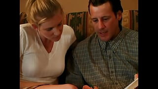 A Hot Young Blonde Who Prefers Mature Cock Inside Her