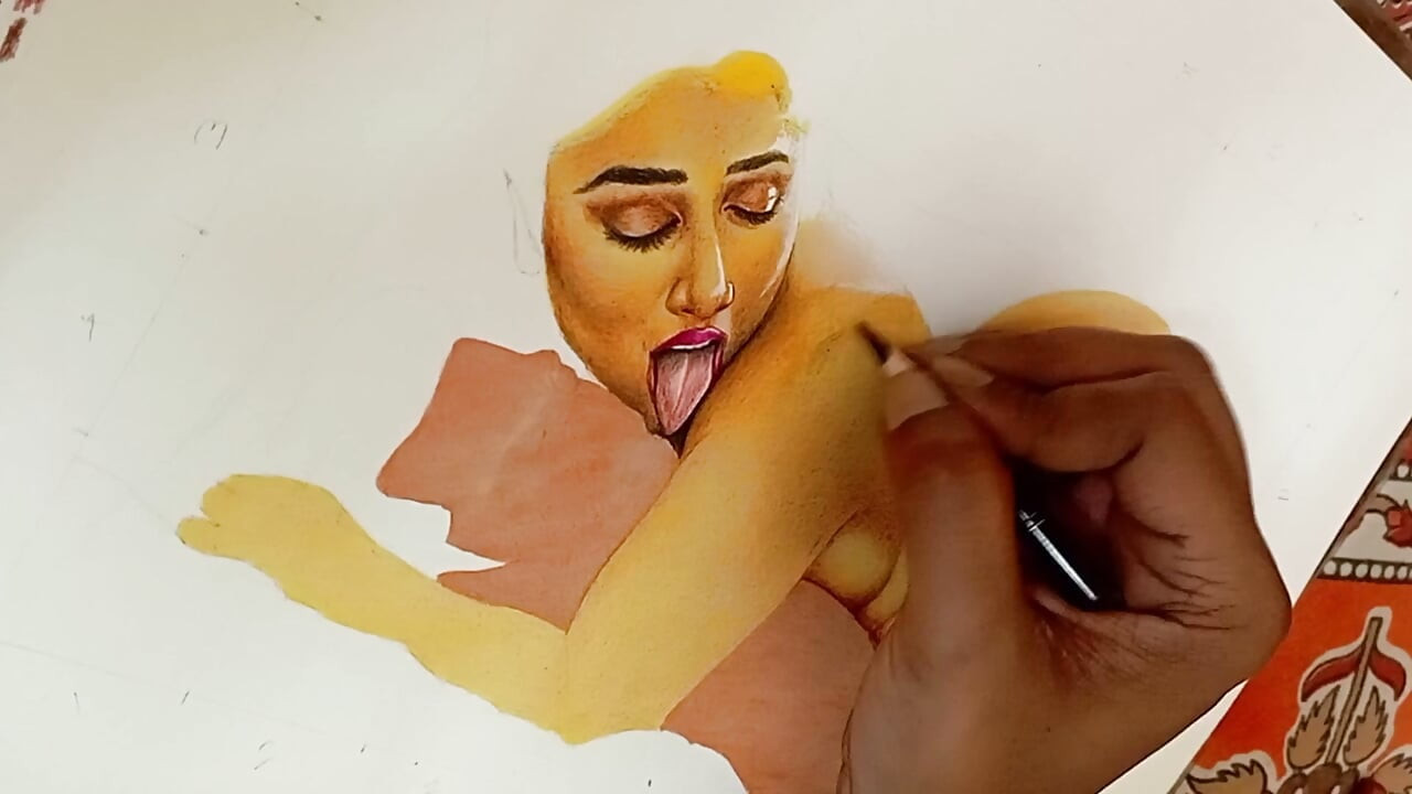 Stunningly beautiful desi indian woman fucking husband's friend when no one is at home