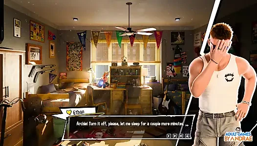 Freshman Project Sex Gameplay Part 1 - Ethan’s First Chaotic Night at the Tavern