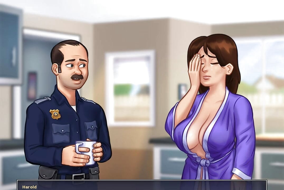 Summertime Saga Reworked - 6 Officer Has Bad News by Misskitty2k