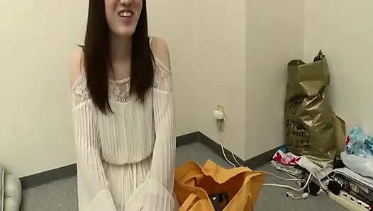 Sweety Japan Girls Scene-3 Skinny Japanese Girl with Small Tits Masturbated and Fucked in the Bathroom
