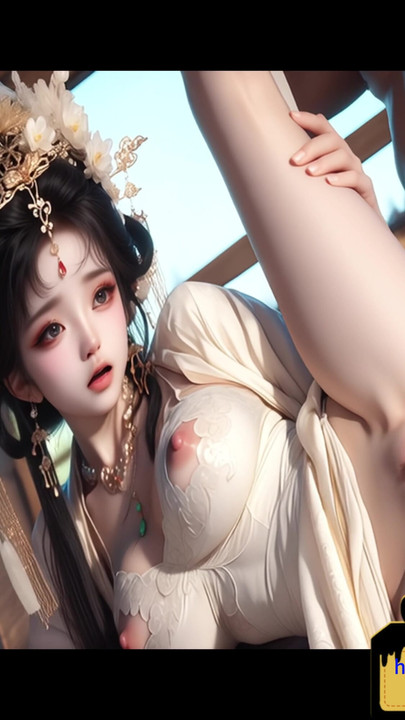 Hanfu girl has gentle sex | Clip 1