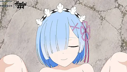 Rem pOV creampie unzensiert re zero, hentai animation blowjob doggystyle
