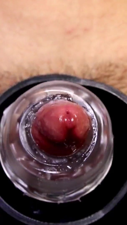 Testing a new penis sleeve and a silent masturbation machine | Clip 1