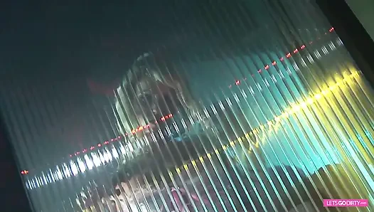 Sexy blonde babe loves  being fucked in her both holes