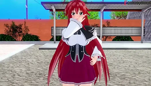 Rias Gremory invites me to have sex after class - DXD NTR Madness