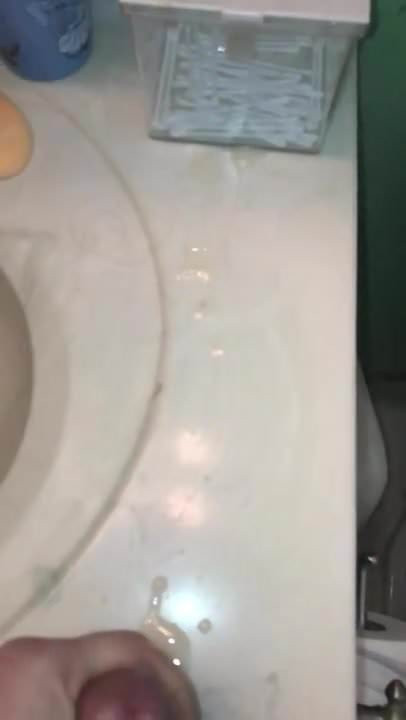 Slow motion cumshot