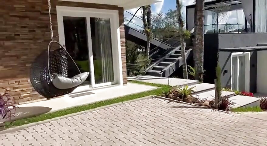 I Spied on the Naughty Neighbor and Filled Her with Milk